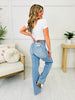 Judy Blue Eyes Wide Open Wide Leg Jeans in Reg/Curvy