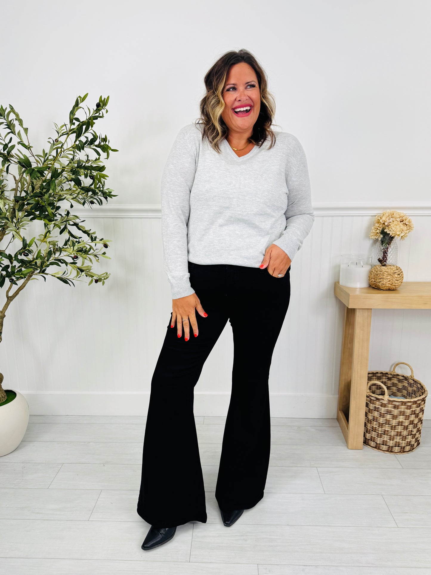 Judy Blue Back In Black Flare Jeans