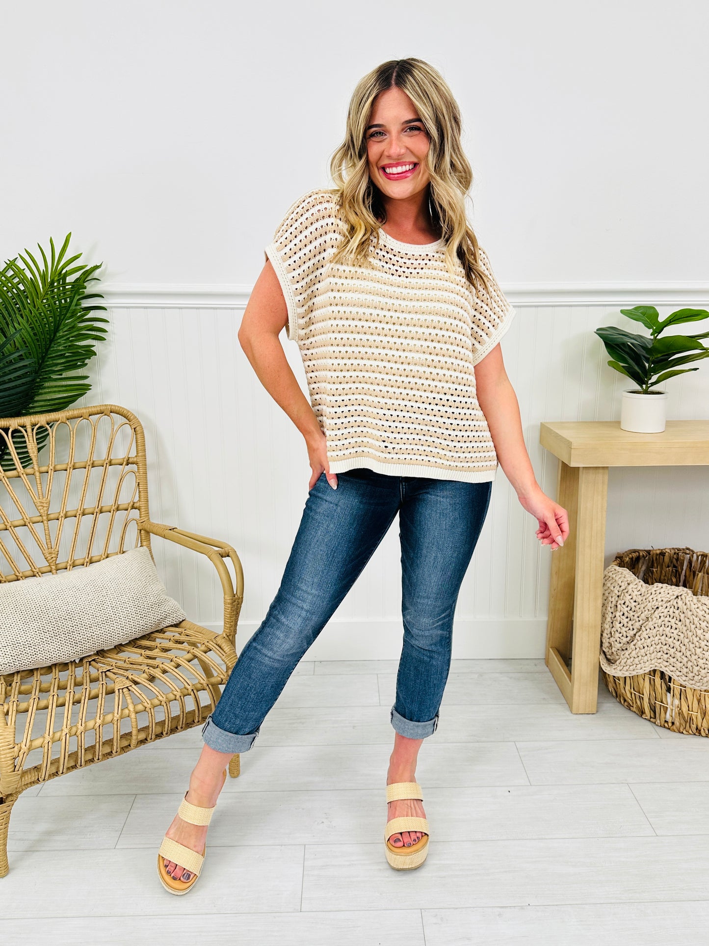 Show Your Stripes Knit Top-- Multiple Colors!