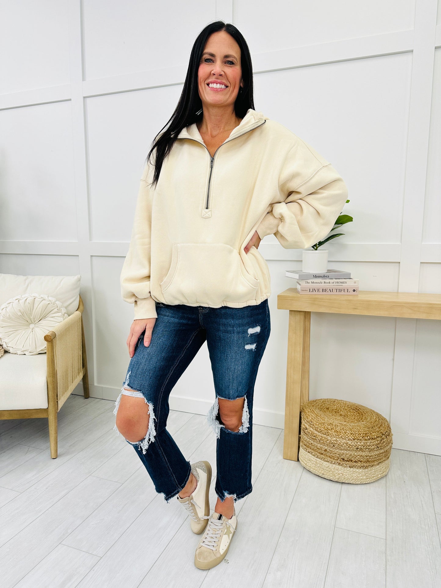 Laidback Layers Sweatshirt- Multiple Colors!