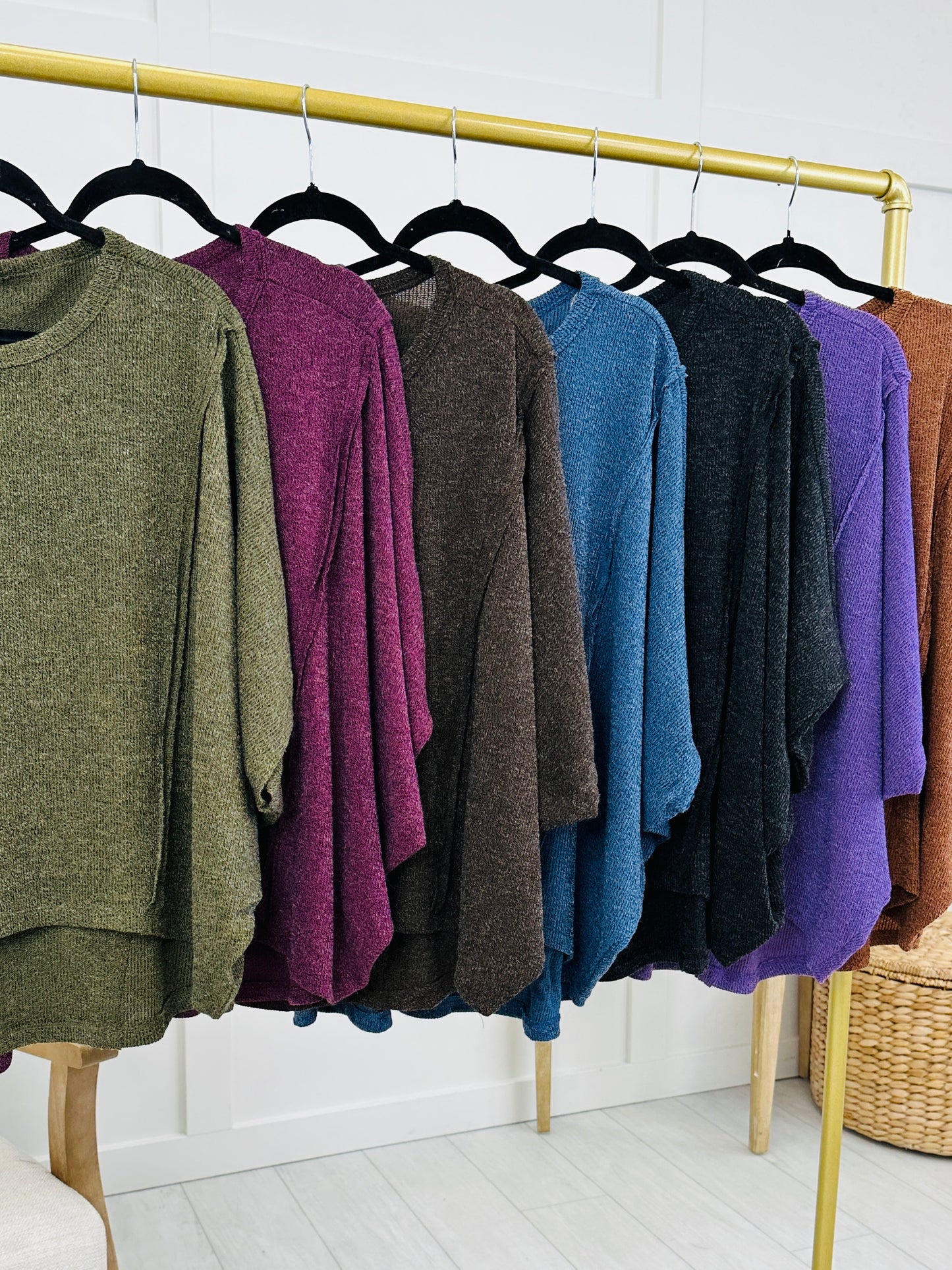 Going With It Top In Multiple Colors