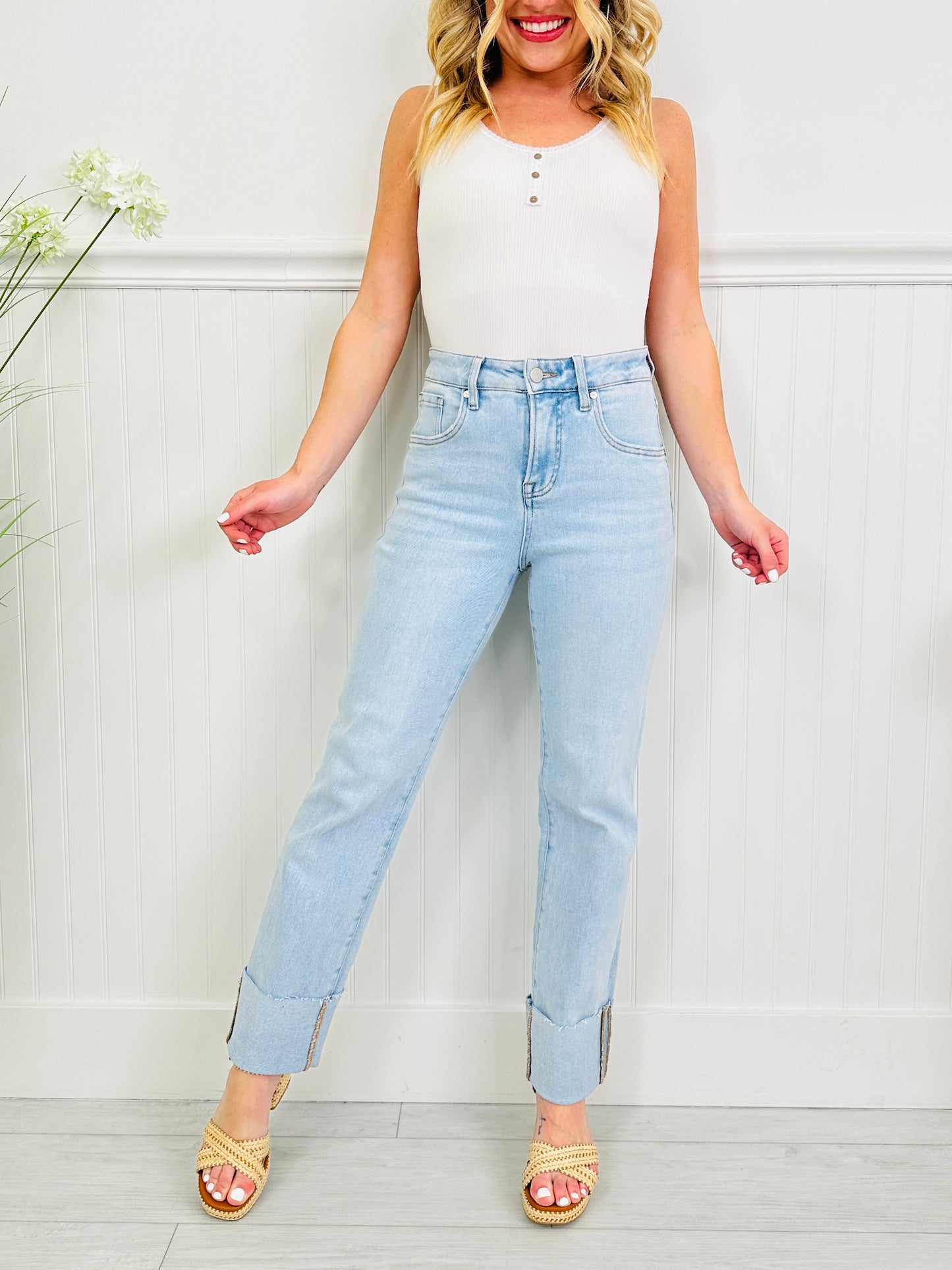 Spring Awakening Tummy Control Relaxed Fit Jeans