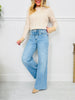 Judy Blue Stitched In Time Retro Wide Leg Jeans