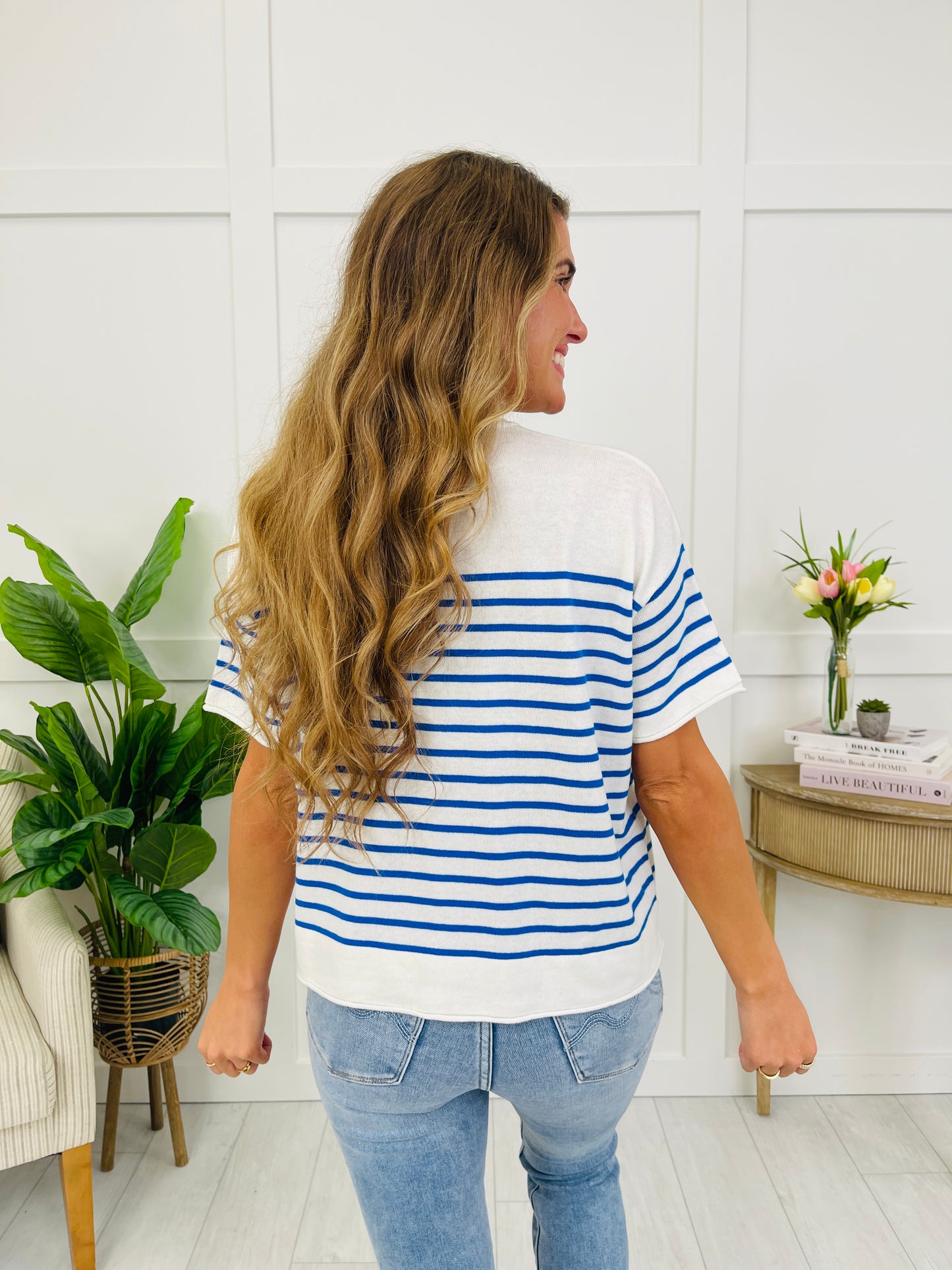 Harbor Days Top In Blue
