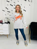 Spooky Script Graphic Crewneck Sweatshirt