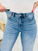 Must Be Fate Straight Tummy Control Jeans