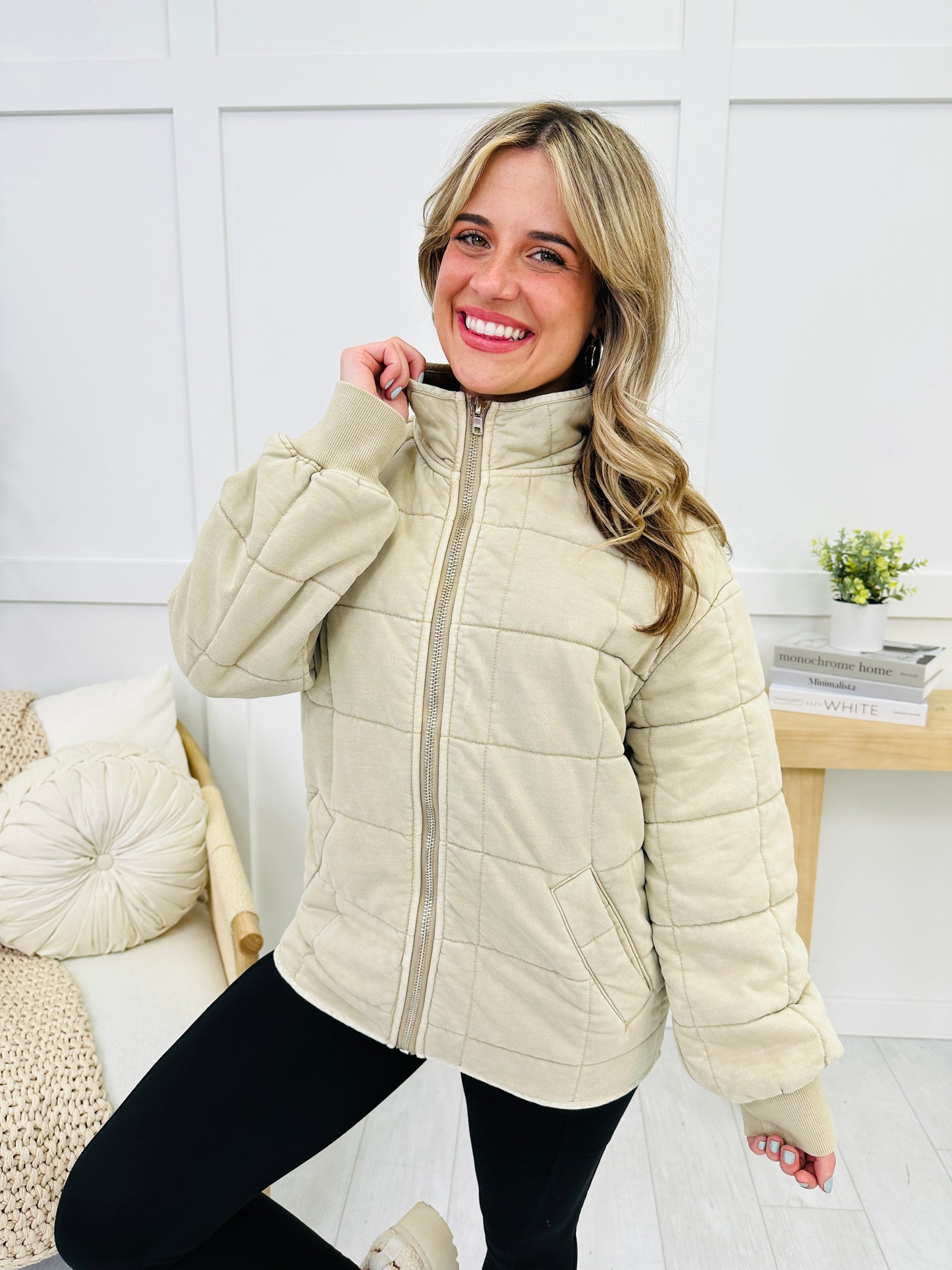 REG/CURVY MOCO Exclusive Keep Me Warm Jacket--Multiple Colors