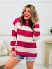 MOCO Exclusive Coastal Chic Striped Sweater- Multiple Colors!