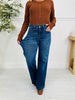 With You In Mind Wide Leg Tummy Control Jeans in Four Inseams