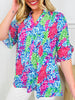 Radiate Sunshine Top in Sanibel Print