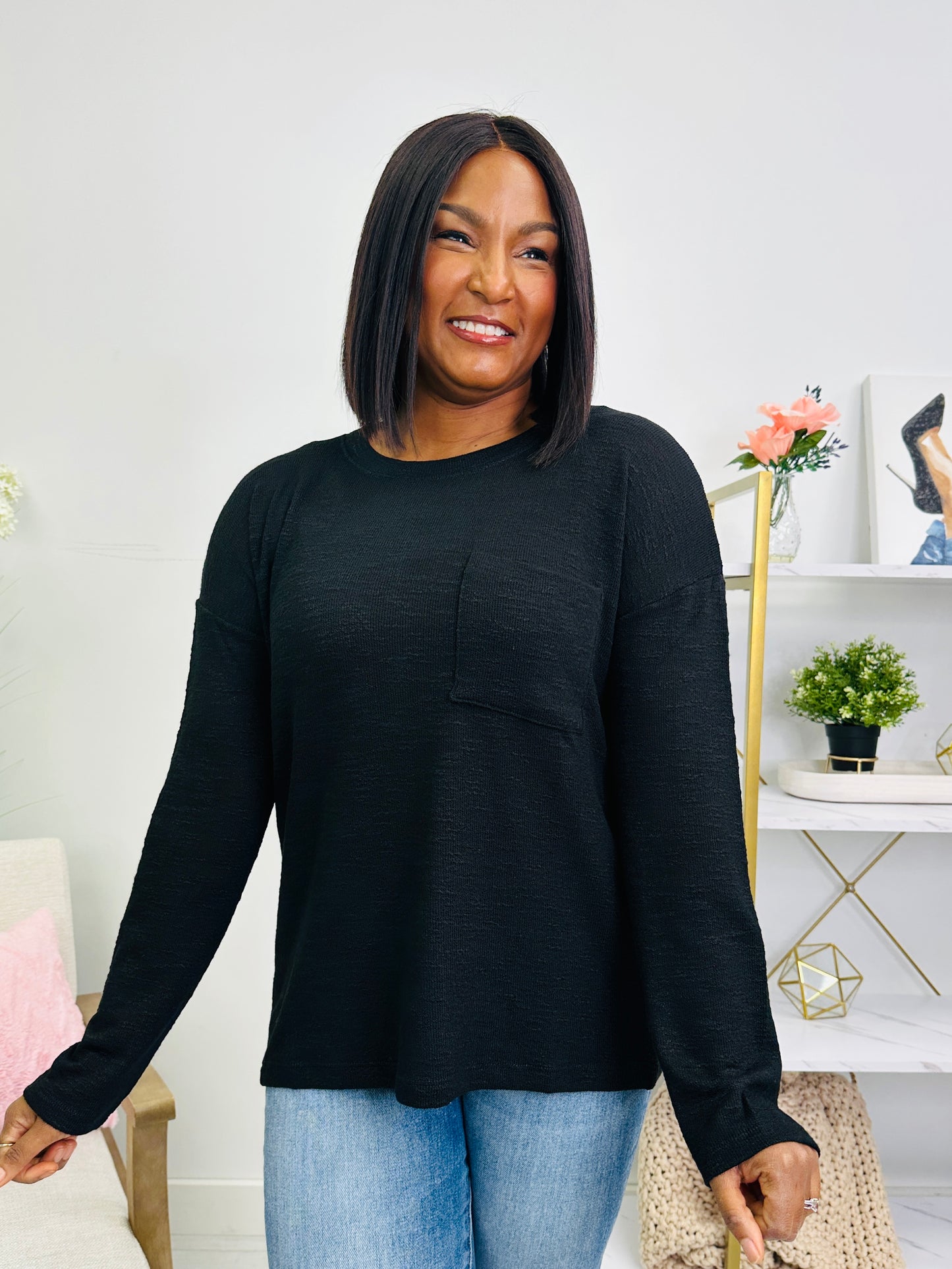 A Quiet Kind of Cozy Top In Multiple Colors