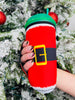 Santa Suit Cup Cover in Multiple Sizes