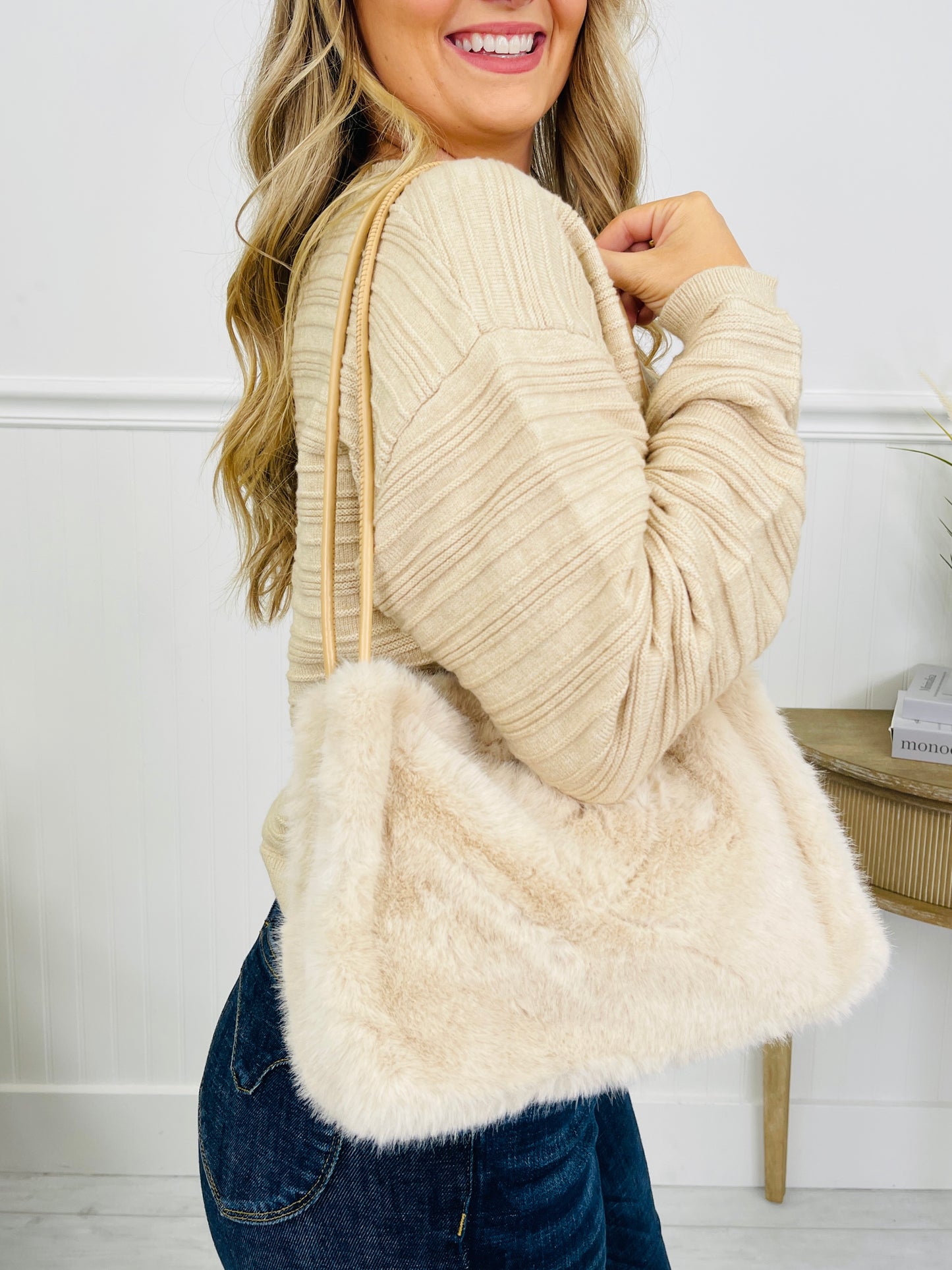 My Fuzzy Feelings Purse- Multiple Colors!