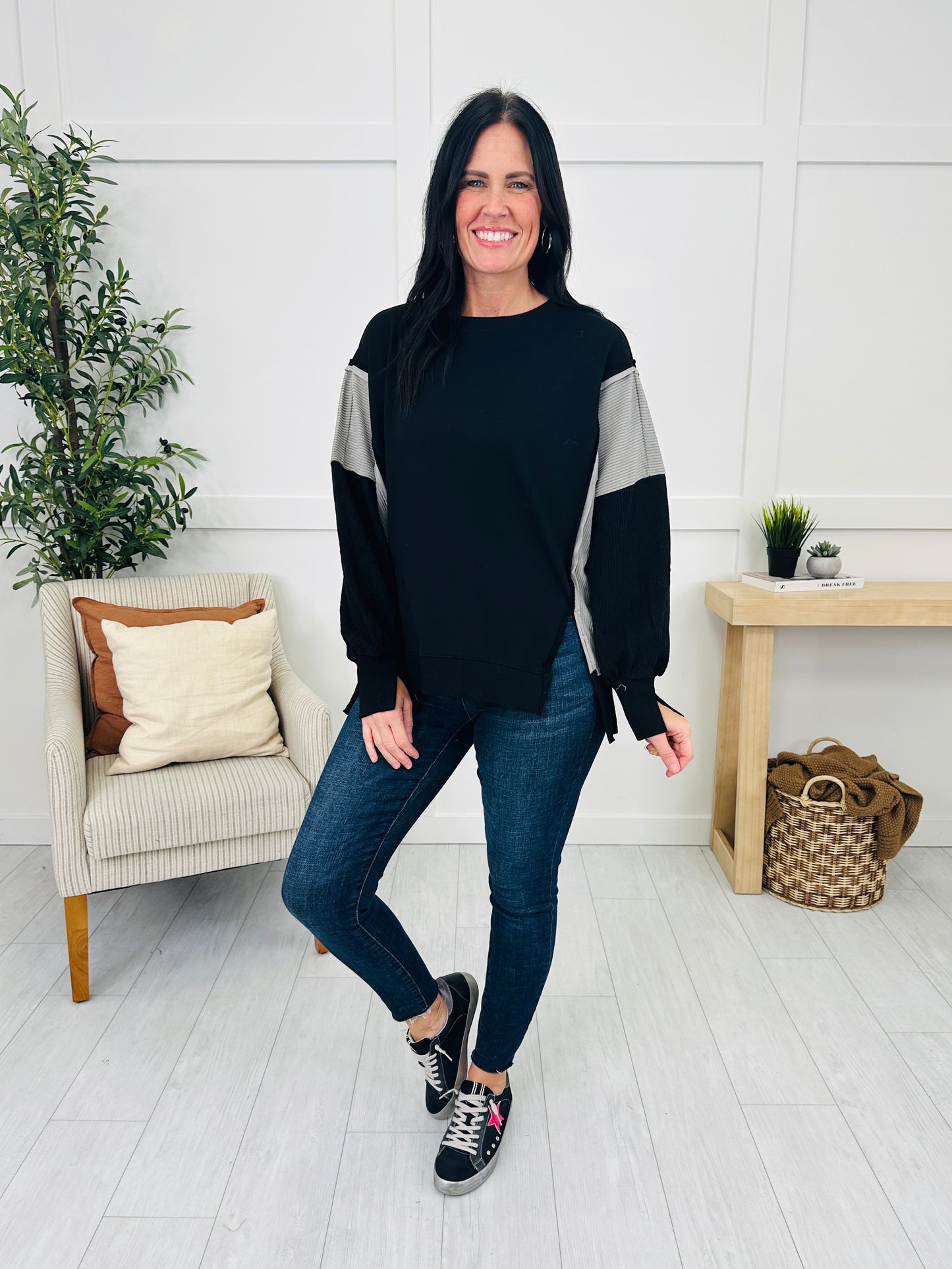 Break In The Pattern Sweatshirt