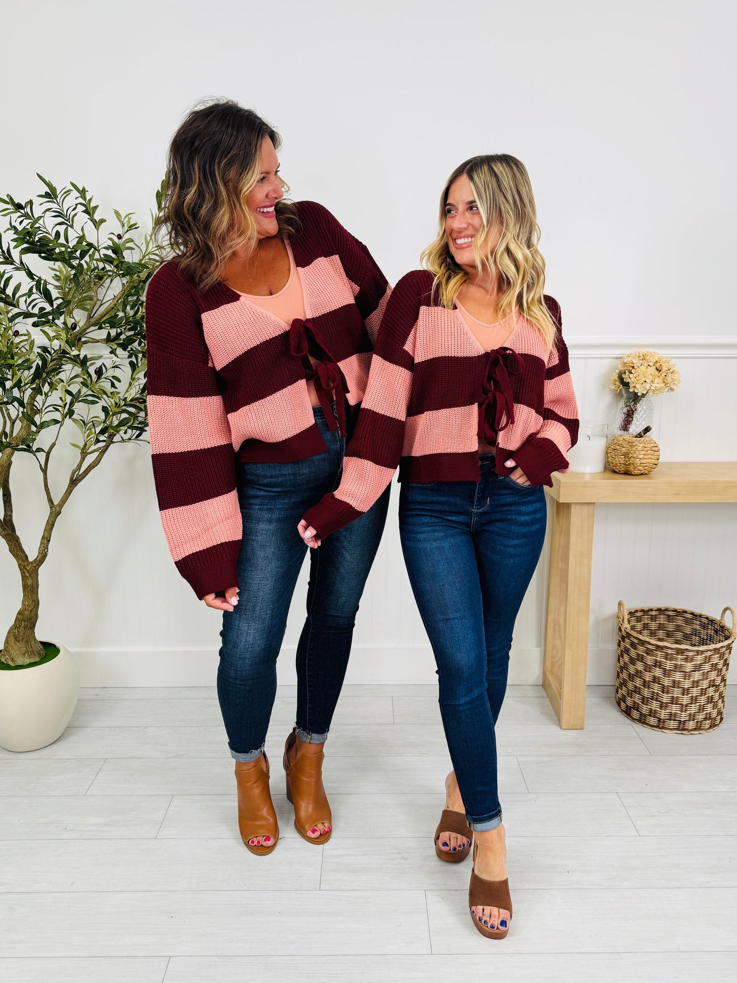 Burgundy Bliss Cardigan