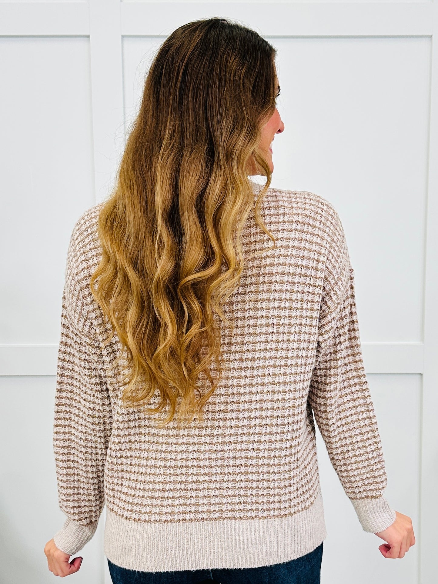 Cloudy Morning Sweater In Taupe