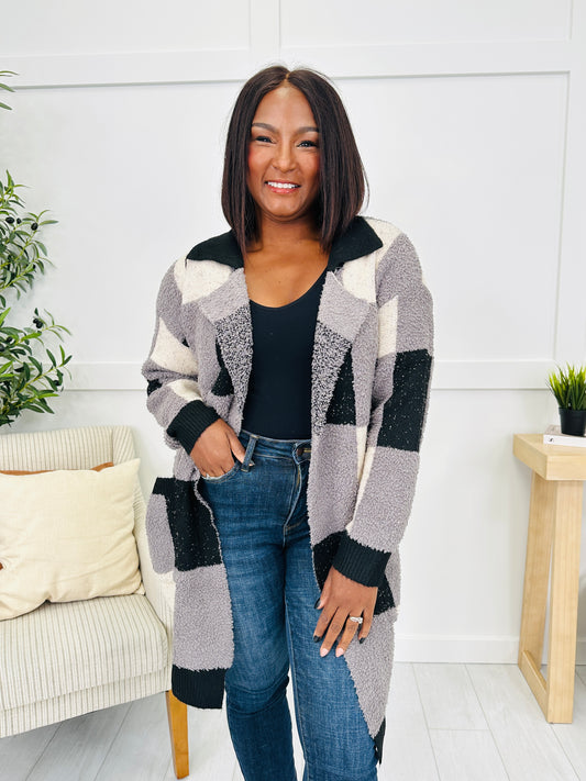Checkmate Comfort Cardigan