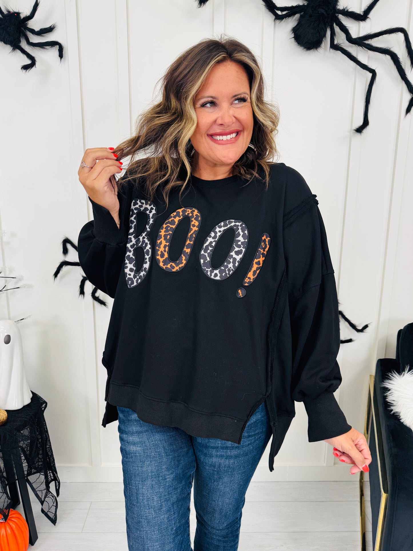 Boo In Style Pullover