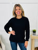 DOORBUSTER! Threaded Thoughts Sweater- Multiple Colors!