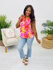 Fuchsia Fantasy Top