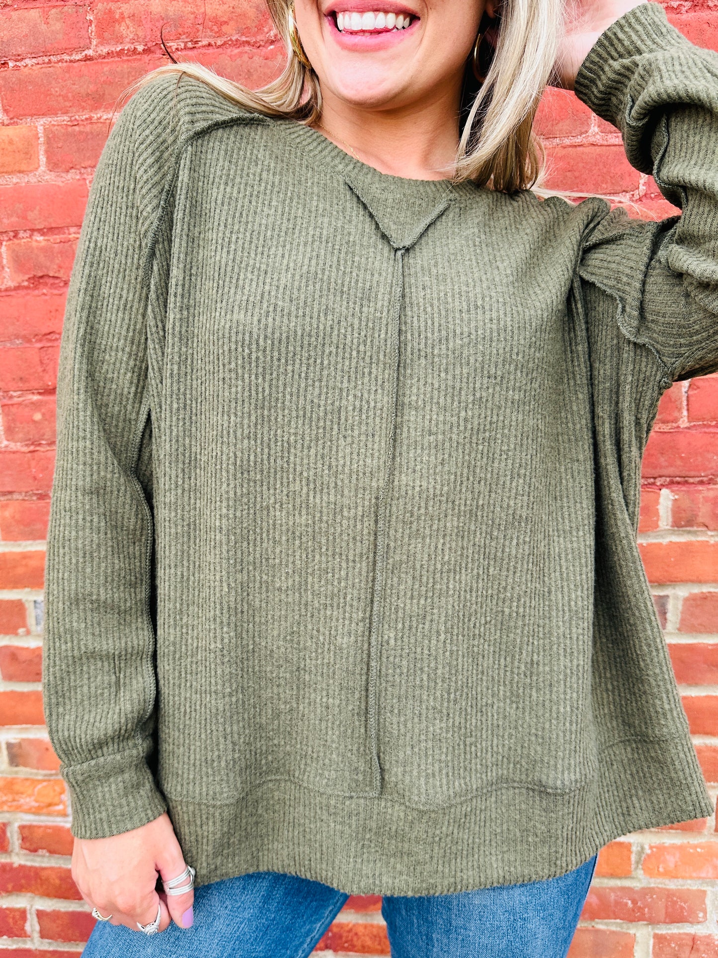 REG/CURVY Cozy Up Top-- Multiple Colors!