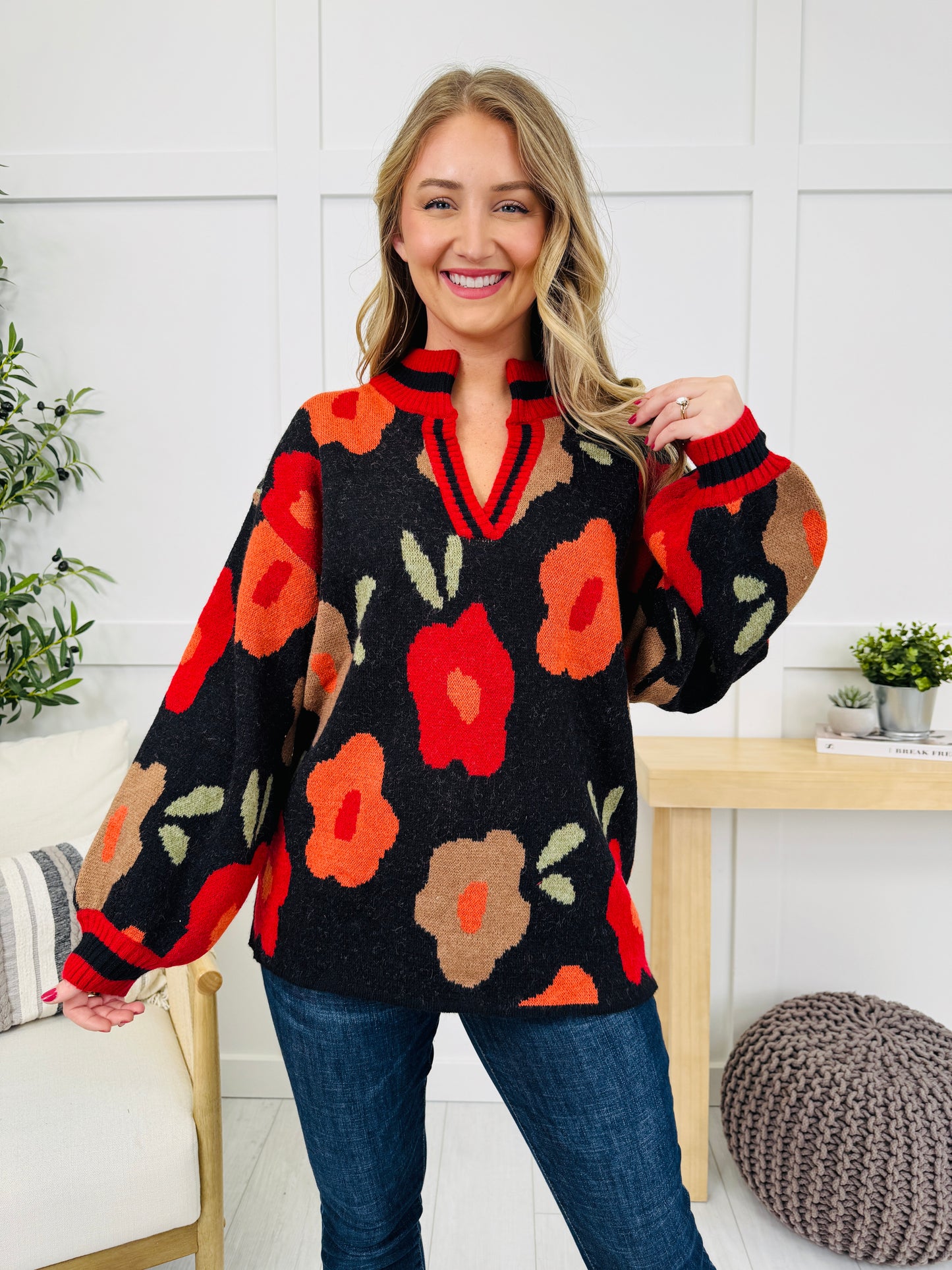 Fall In Full Bloom Sweater