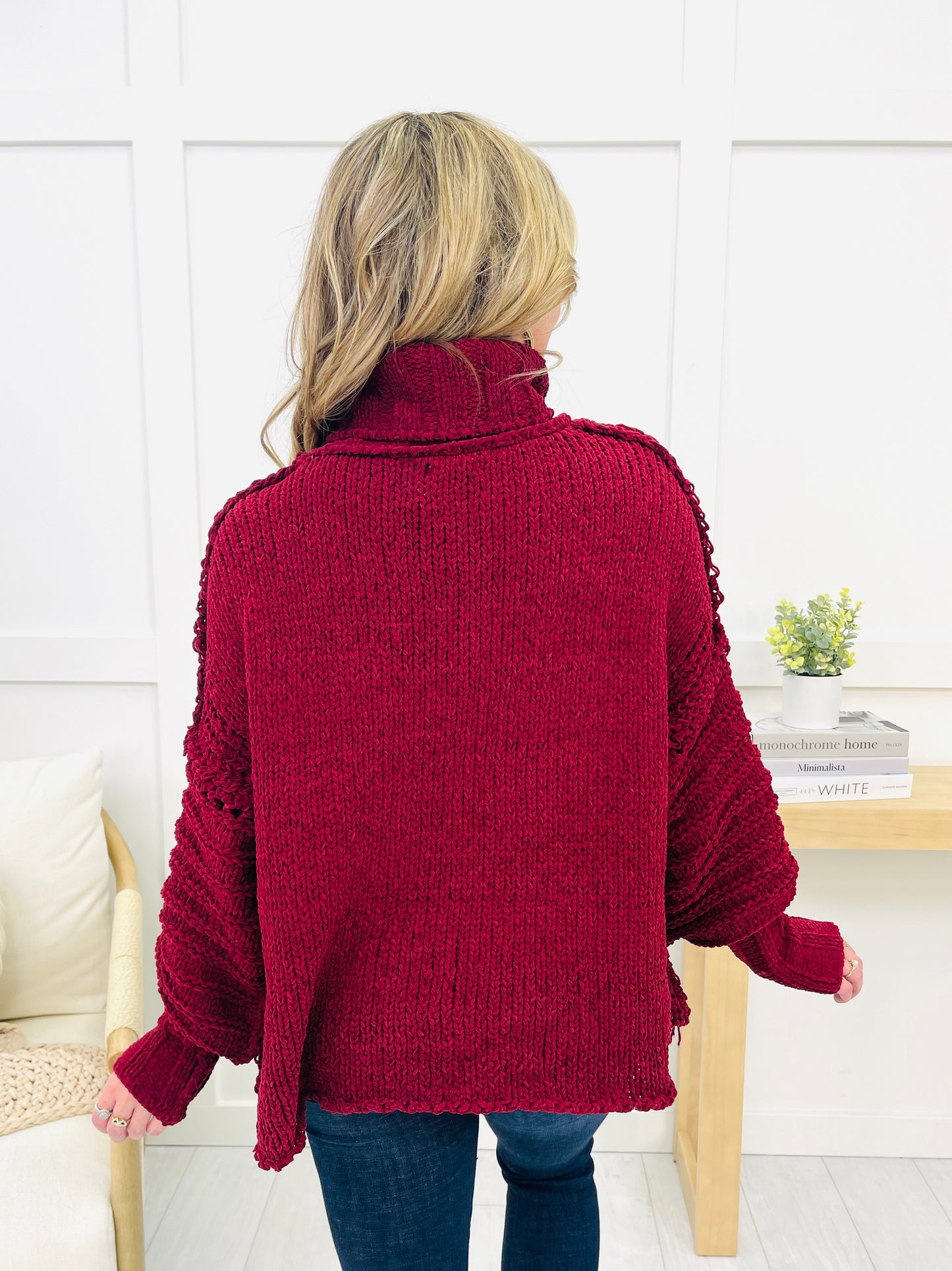 REG/CURVY Cranberry Dreams Sweater