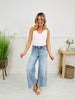 Judy Blue Ankle Ready Ankle Wide Leg Jeans