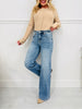 Fit Just Right Wide Leg Jeans With Tummy Control in Four Inseams