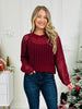 Tinsel Touch Sweater- Multiple Colors!