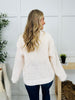 Bloom Where Buttoned Cardigan in Powder Cream