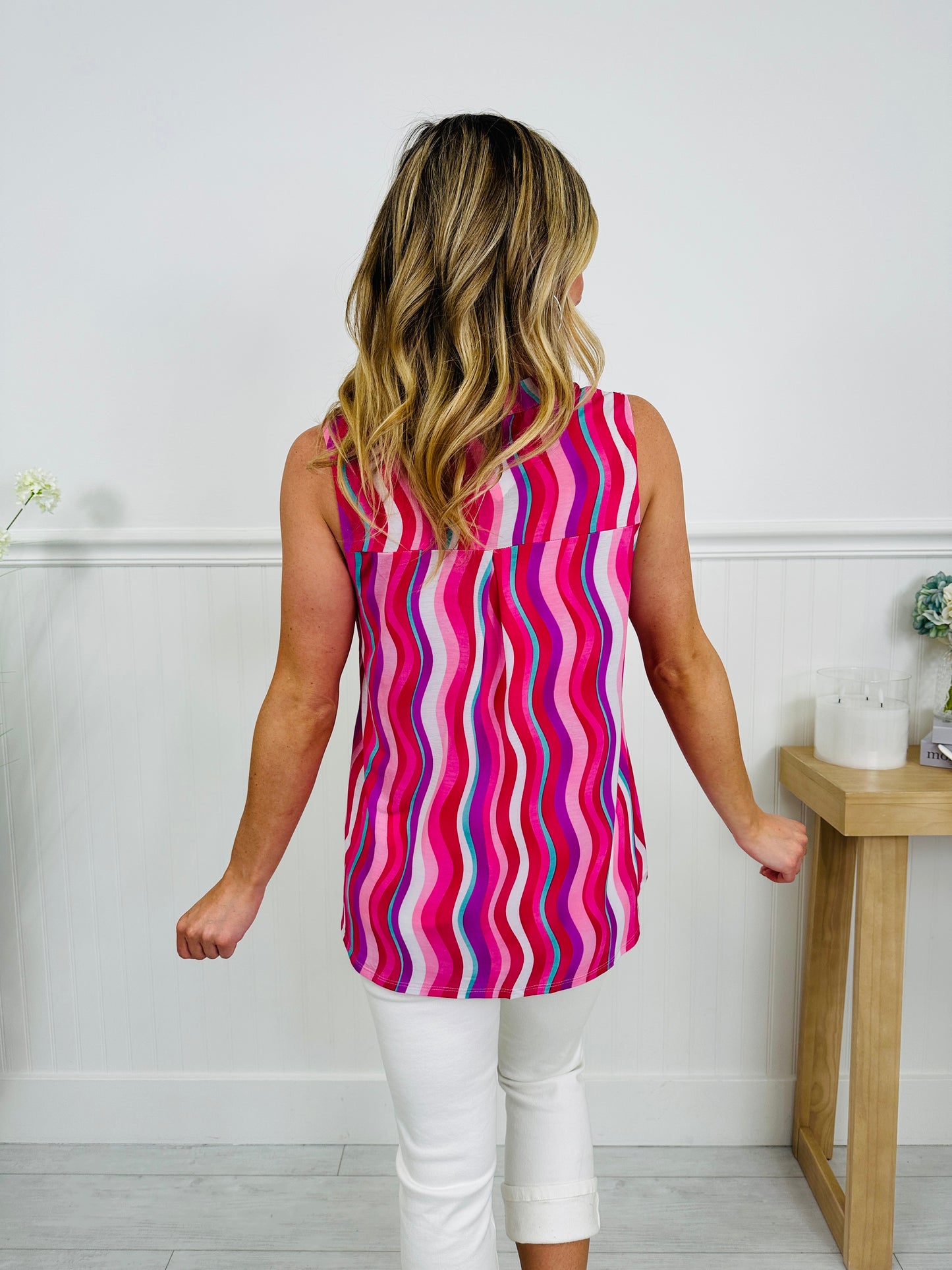 Sunshine Energy Top in San Diego Print