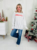 merry. Graphic Crewneck Sweatshirt-Multiple Colors!