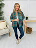 Pattern Play Top In Green