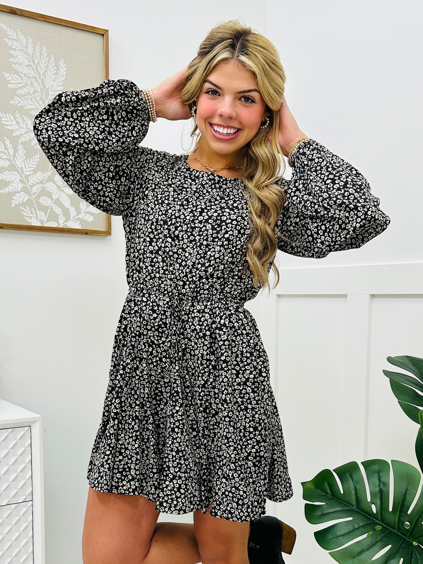 Make You Believe Drawstring Dress