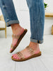 Dazzle Steps Sandals In Clear