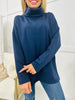 REG/CURVY On The Go Scuba Mock Neck Top--Multiple Colors