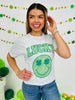 Shamrock Smiles Graphic Tee