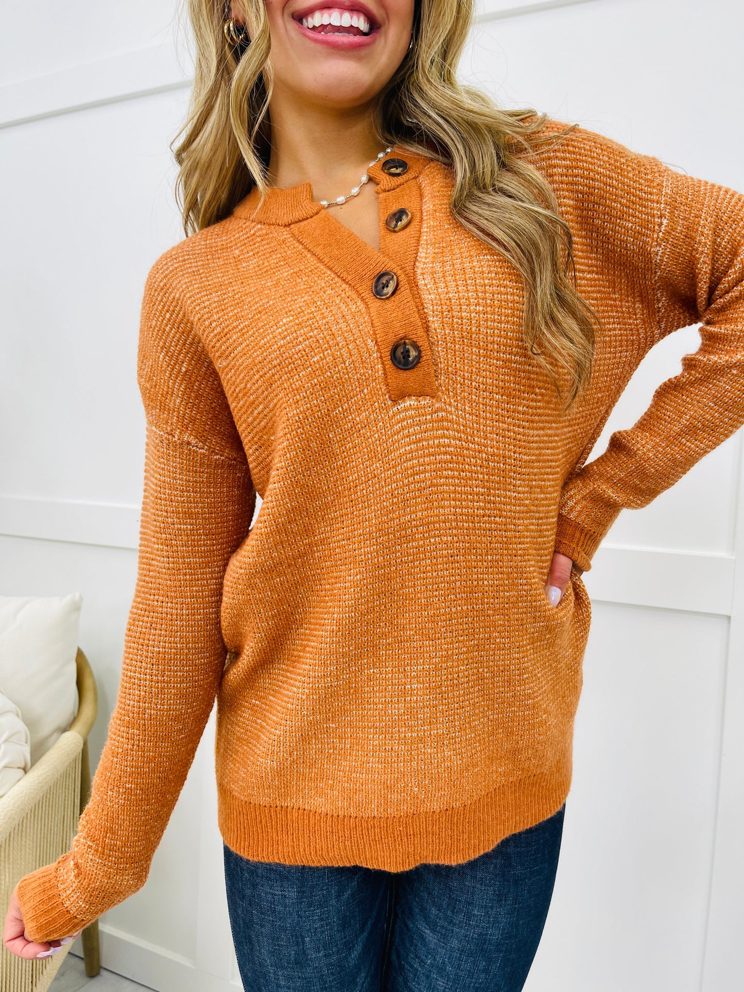 Sweet Like Pumpkin Pie Sweater