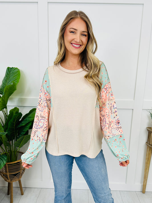 Contemporary Colorblock Top