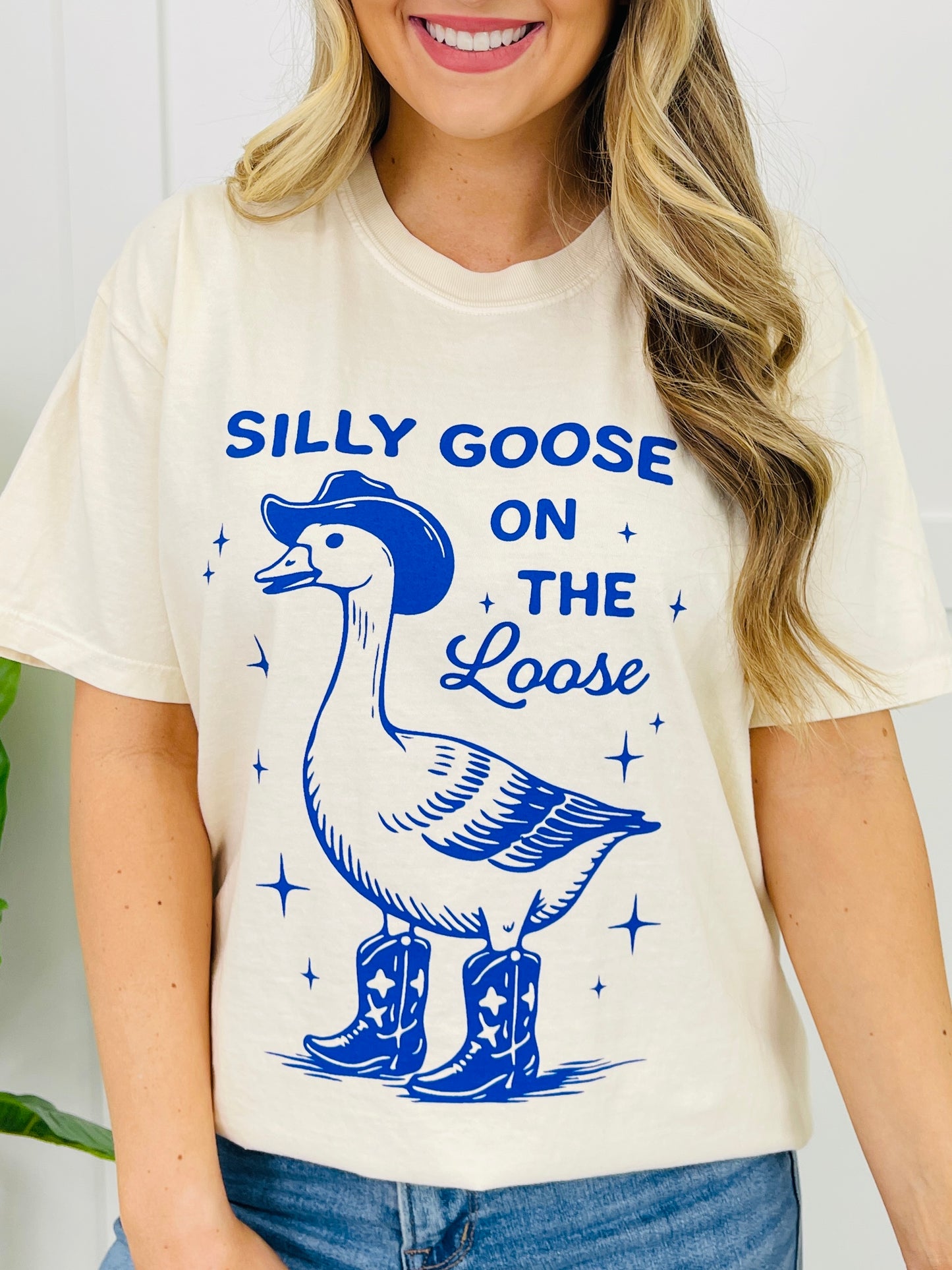 Silly Goose on the Loose Graphic Tee