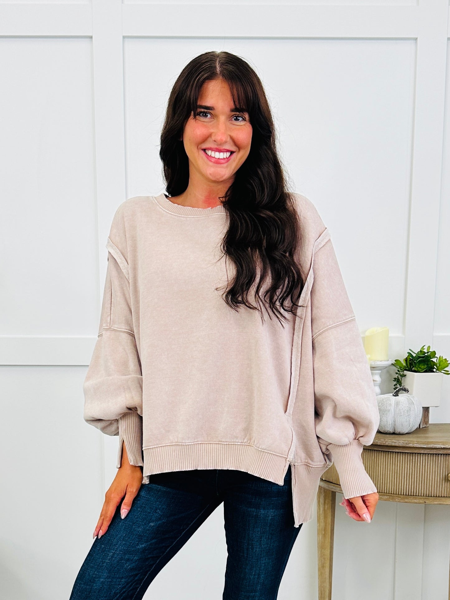 The Comfort Zone Pullover In Multiple Colors
