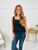 The Simply Chic Tank Top In Black