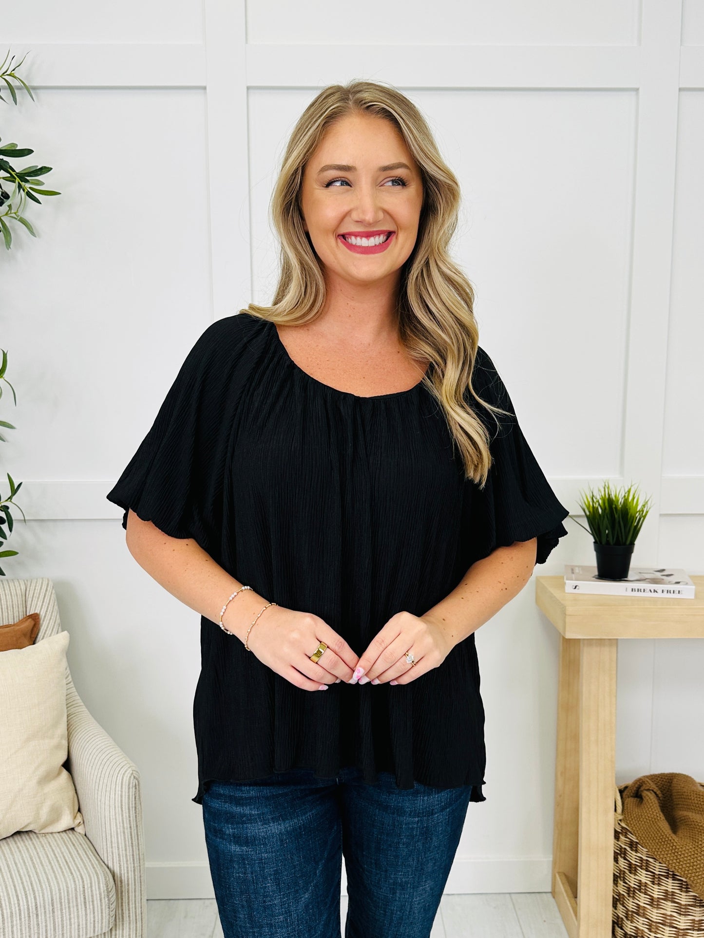 Let It Flutter Top- Multiple Colors!