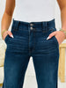 Judy Blue Double Time Wide Leg Jeans