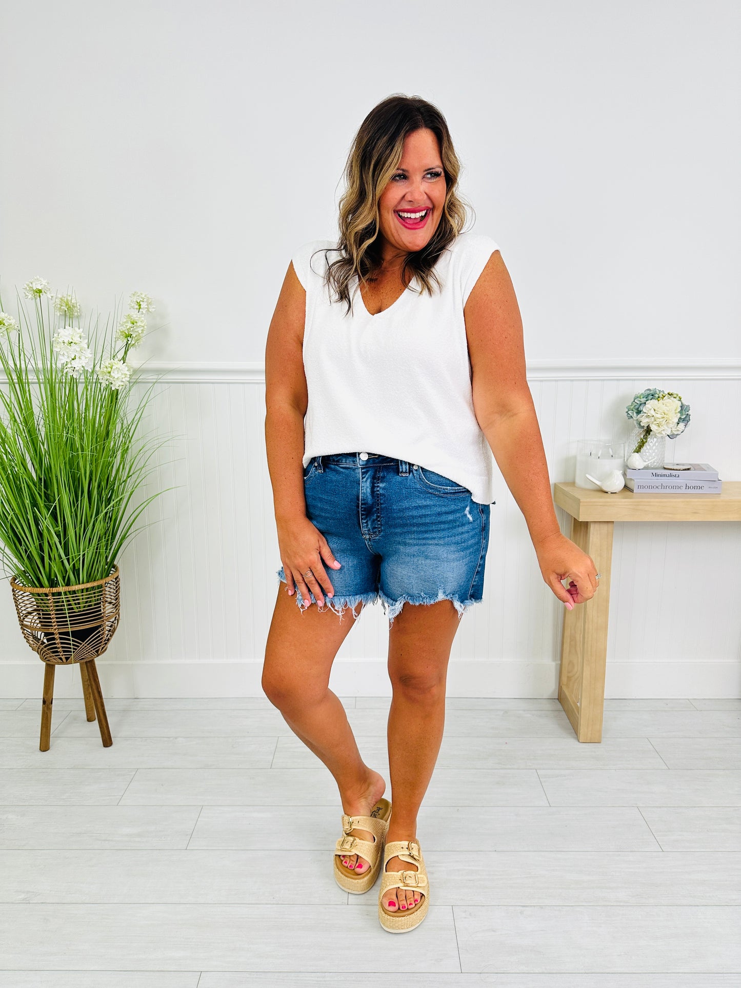 Summer On Repeat Tummy Control Shorts