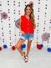 Americana Air Knit Vest In Multiple Colors