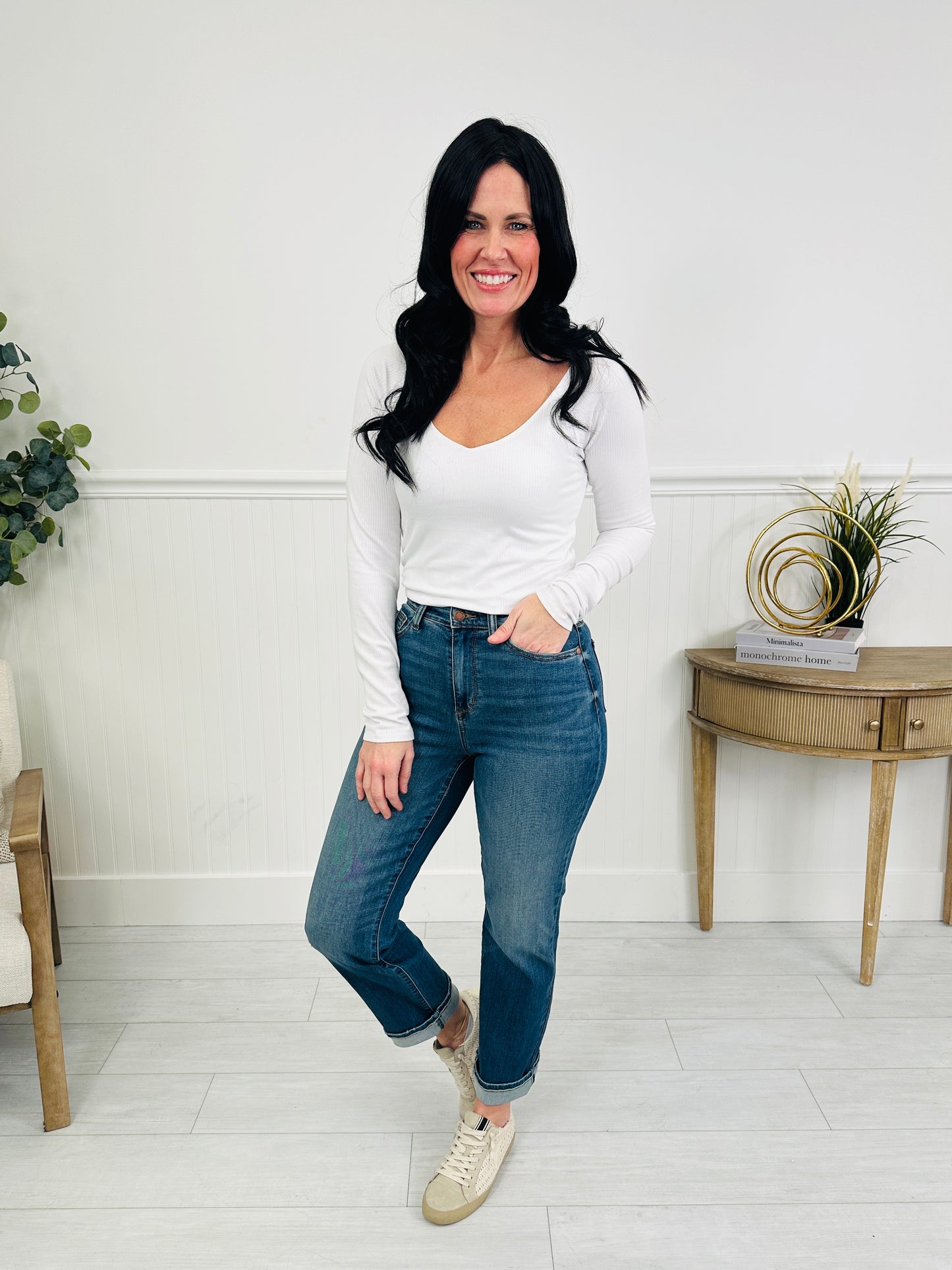 Judy Blue Switch It Up Straight Jeans