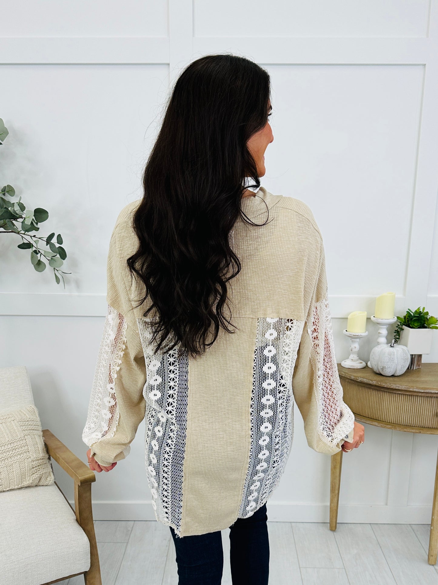 Everyday Lovely Pullover in Sand Beige