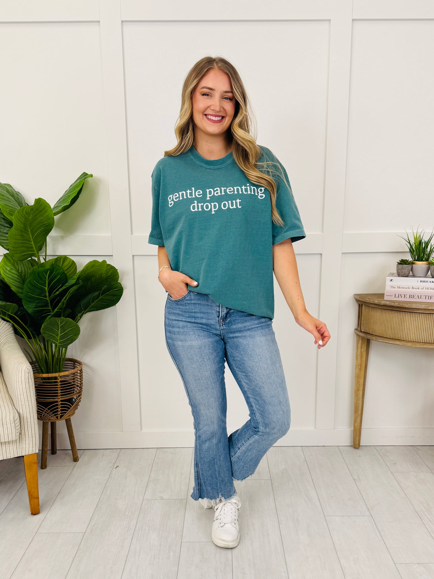 Gentle Parenting Drop Out Graphic Tee